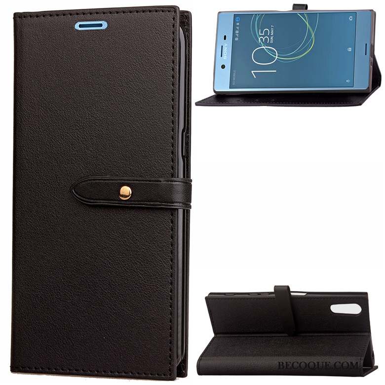 Sony Xperia Xz Fluide Doux Coque De Téléphone Clamshell Protection Étui