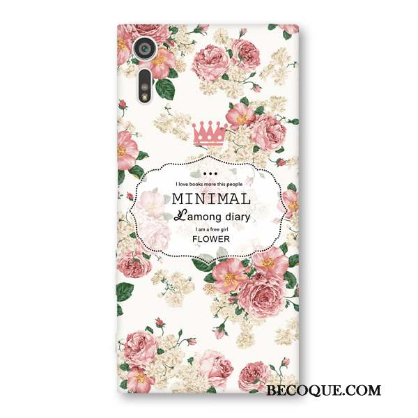 Sony Xperia Xz Personnalisé Personnalité Téléphone Portable Rose Tout Compris Coque