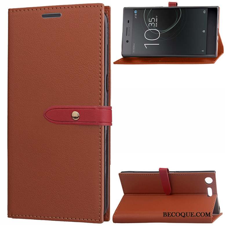 Sony Xperia Xz Premium Business Rouge Coque Fluide Doux Silicone De Téléphone