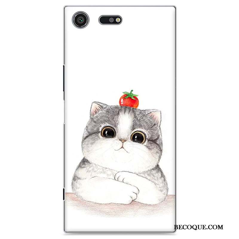 Sony Xperia Xz Premium Coque De Téléphone Incassable Vintage Tendance Créatif Peinture