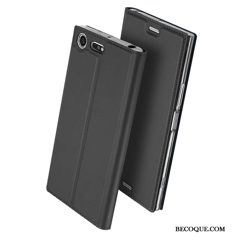 Sony Xperia Xz Premium Coque Or Protection Légères Étui Téléphone Portable Business