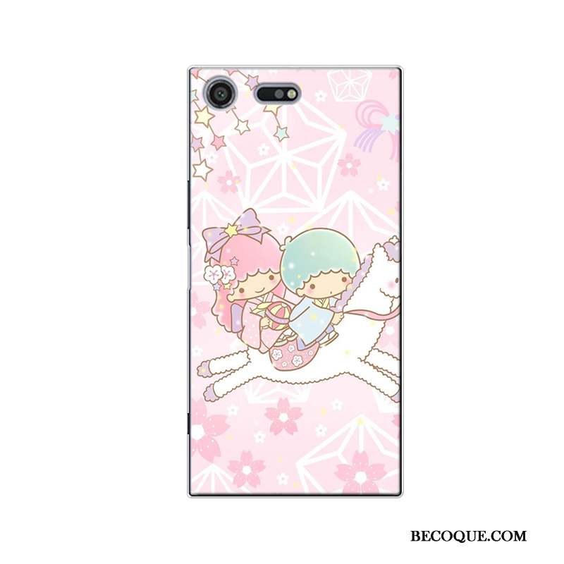 Sony Xperia Xz Premium Dessin Animé Silicone Coque De Téléphone Tout Compris Charmant Bleu