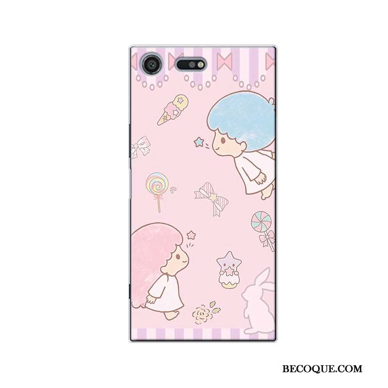 Sony Xperia Xz Premium Dessin Animé Silicone Coque De Téléphone Tout Compris Charmant Bleu