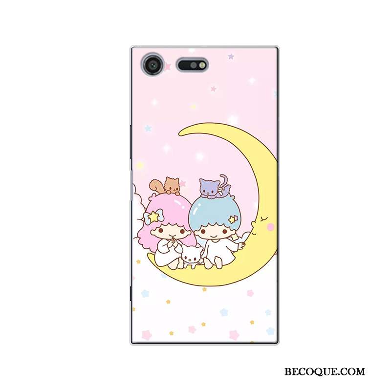 Sony Xperia Xz Premium Dessin Animé Silicone Coque De Téléphone Tout Compris Charmant Bleu