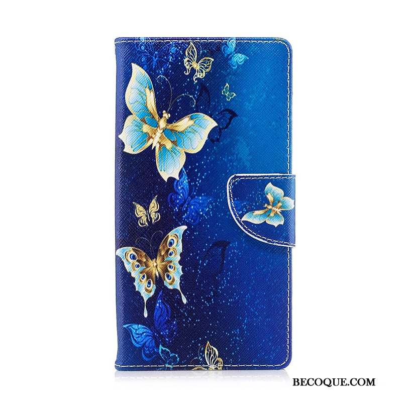 Sony Xperia Xz Premium Multicolore Coque De Téléphone Protection Housse Étui En Cuir Peinture