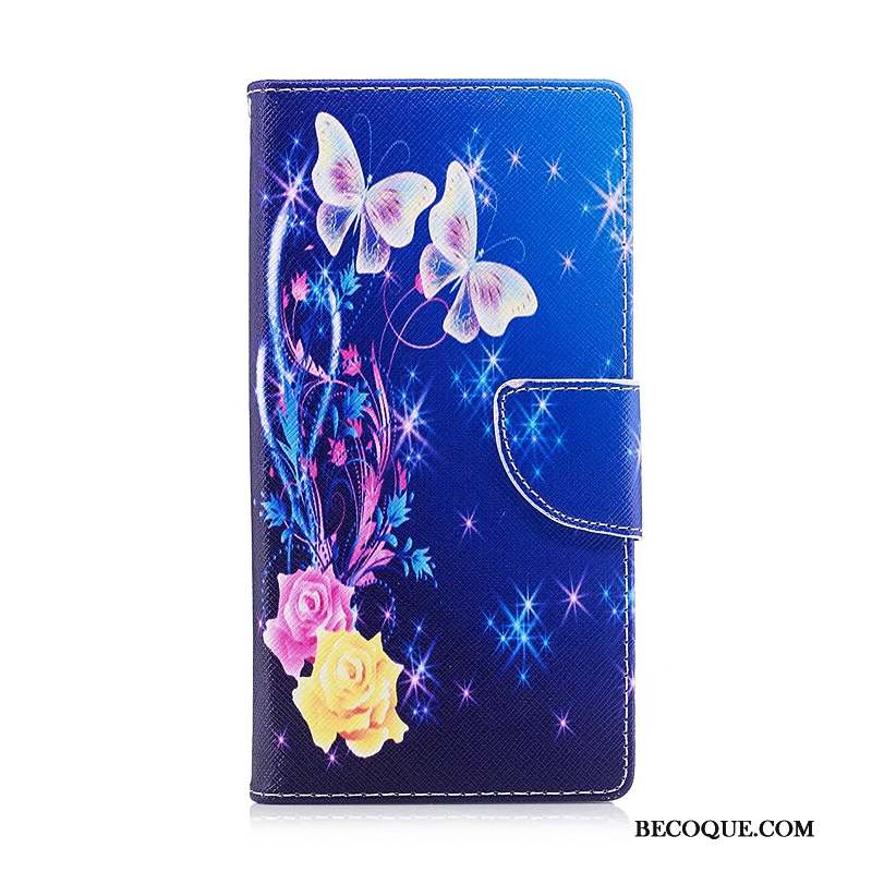 Sony Xperia Xz Premium Multicolore Coque De Téléphone Protection Housse Étui En Cuir Peinture