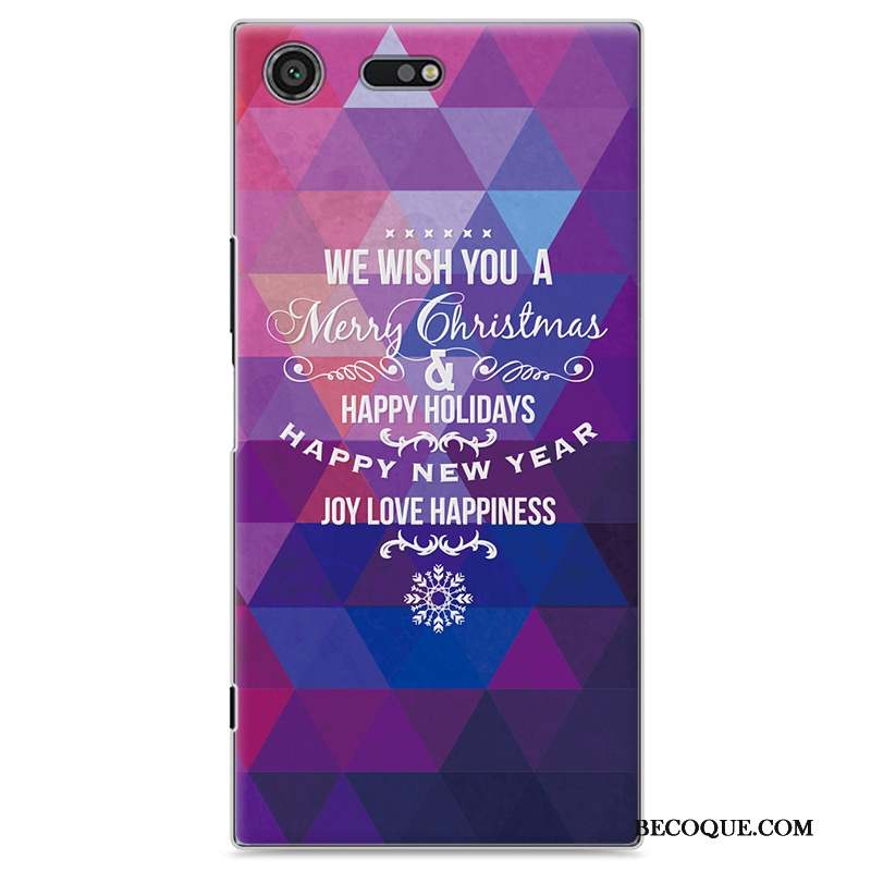 Sony Xperia Xz Premium Violet Protection Coque De Téléphone Étui Personnalité Peinture