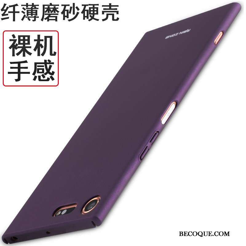 Sony Xperia Xz Premium Violet Étui Coque De Téléphone Protection Tout Compris