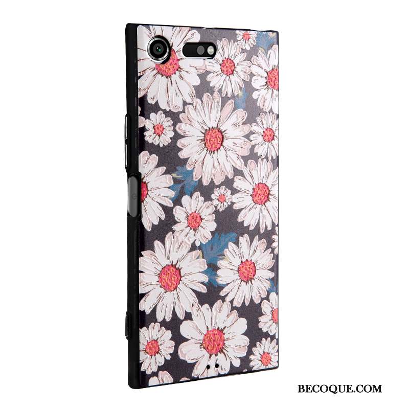 Sony Xperia Xz Premium Étui Coque De Téléphone Gaufrage Peinture Multicolore Dessin Animé