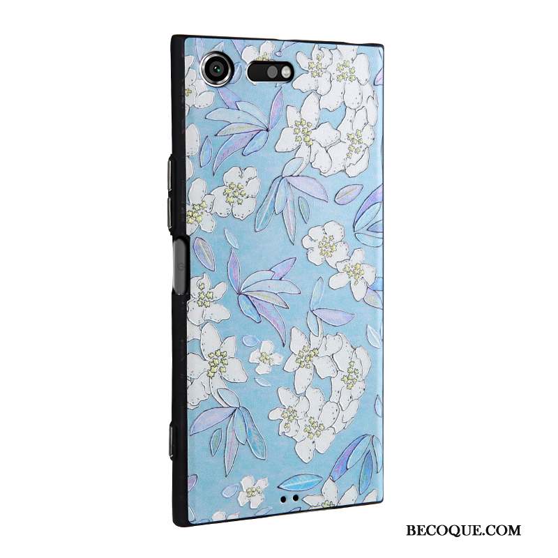 Sony Xperia Xz Premium Étui Coque De Téléphone Gaufrage Peinture Multicolore Dessin Animé