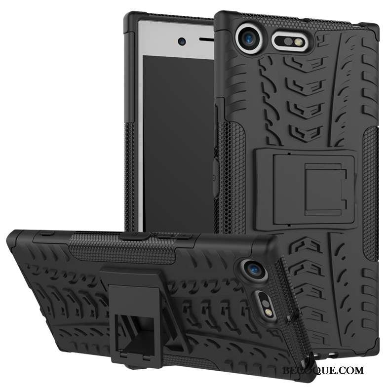 Sony Xperia Xz Premium Étui Coque Protection De Téléphone Violet Incassable