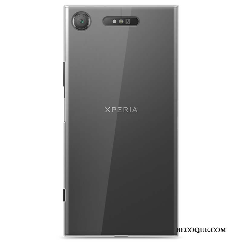 Sony Xperia Xz1 Bleu Difficile Coque De Téléphone Protection Dessin Animé Étui