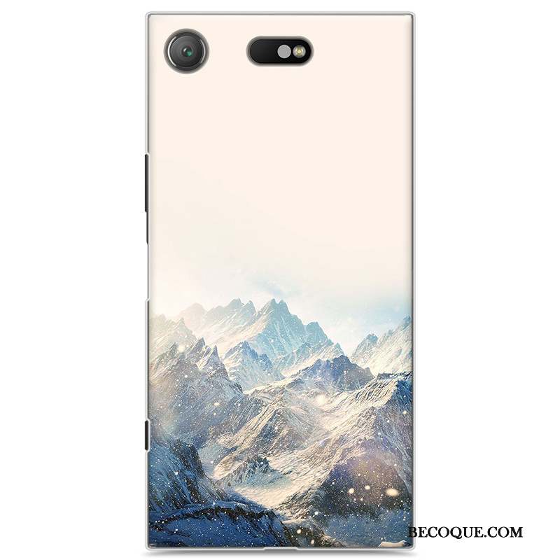 Sony Xperia Xz1 Compact Incassable Peinture Multicolore Créatif Étui Coque