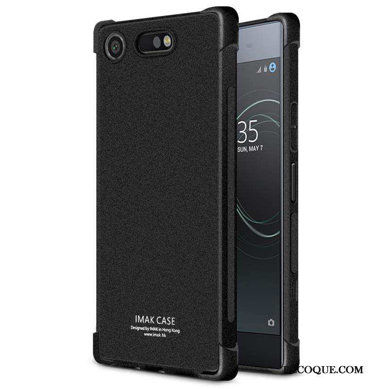 Sony Xperia Xz1 Compact Tout Compris Fluide Doux Incassable Protection Coque De Téléphone Transparent