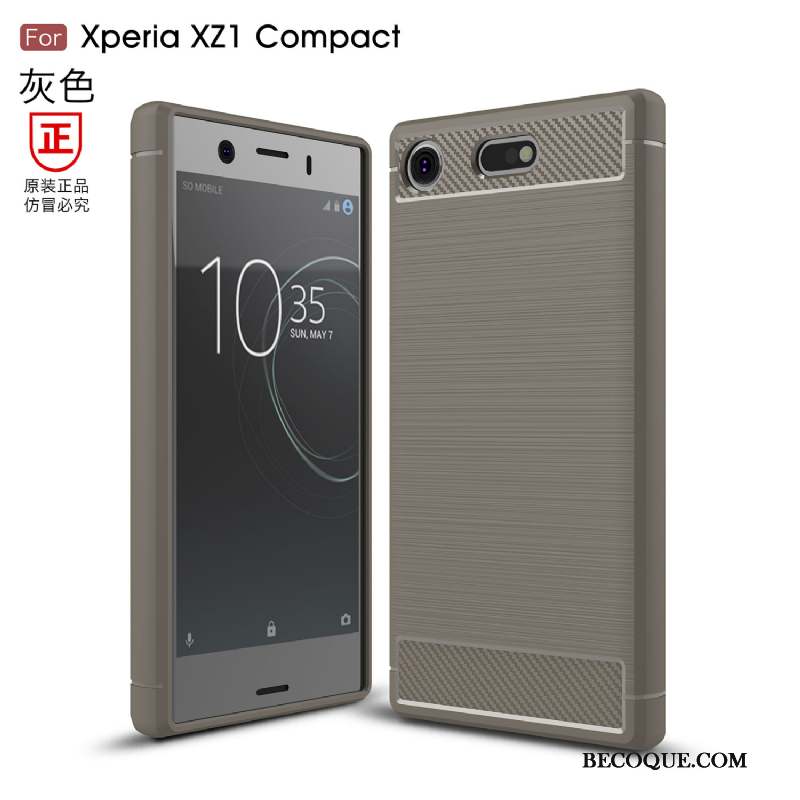 Sony Xperia Xz1 Compact Tout Compris Étui Coque De Téléphone Protection Fluide Doux