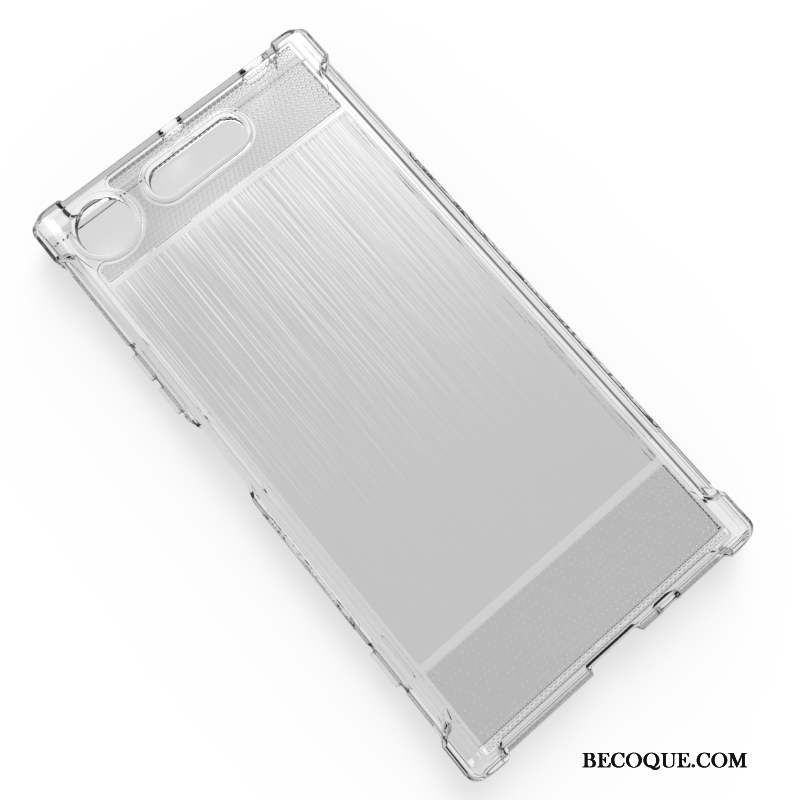 Sony Xperia Xz1 Incassable Protection Coque De Téléphone Tout Compris Gris Délavé En Daim