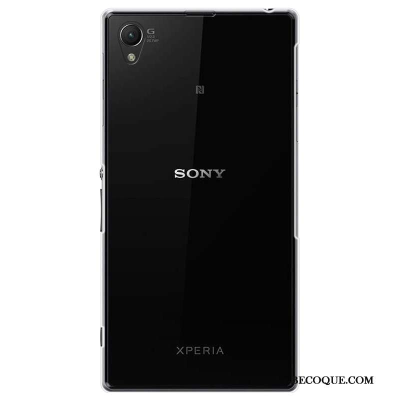 Sony Xperia Z1 Bleu Étui Protection Coque De Téléphone