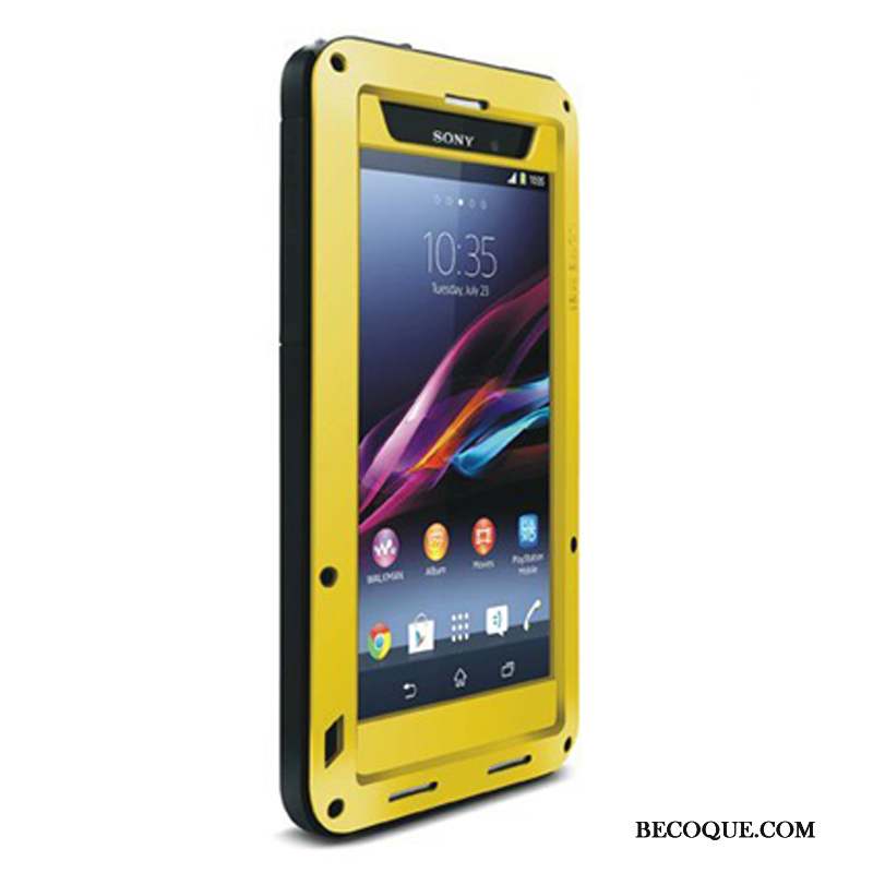 Sony Xperia Z1 Coque Protection Incassable Étui De Téléphone Border