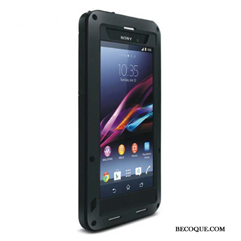Sony Xperia Z1 Coque Protection Incassable Étui De Téléphone Border