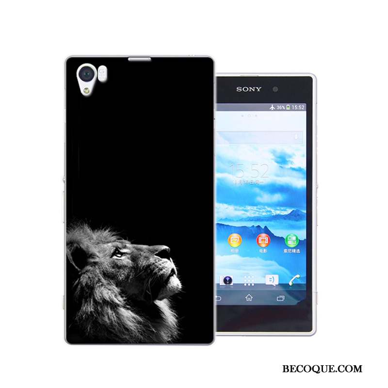 Sony Xperia Z1 Protection Coque De Téléphone Dessin Animé Étui Incassable Difficile