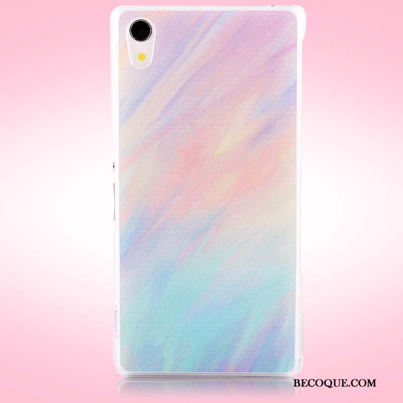 Sony Xperia Z2 Protection Difficile Téléphone Portable Peinture Coque De Téléphone Délavé En Daim