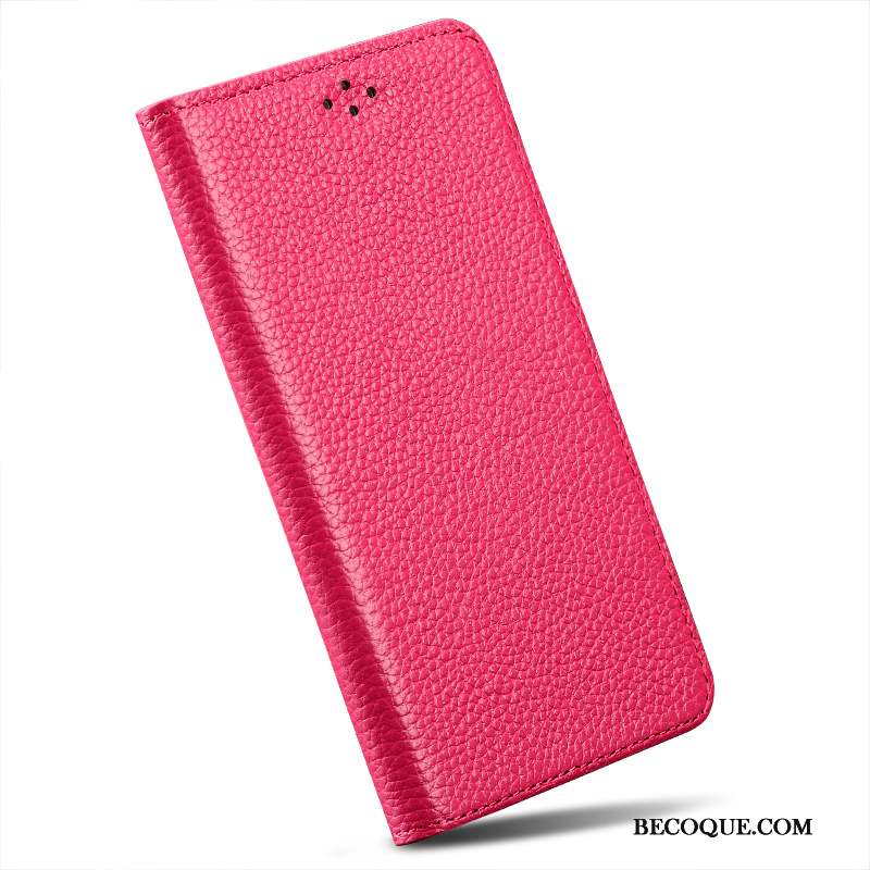 Sony Xperia Z3 Coque Étui En Cuir Cuir Véritable Incassable Protection Clamshell Bleu