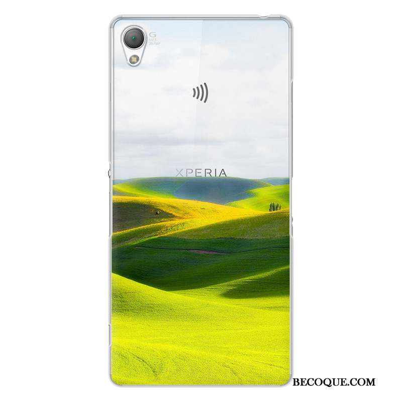 Sony Xperia Z3 Protection Coque Créatif Dessin Animé Transparent Mince