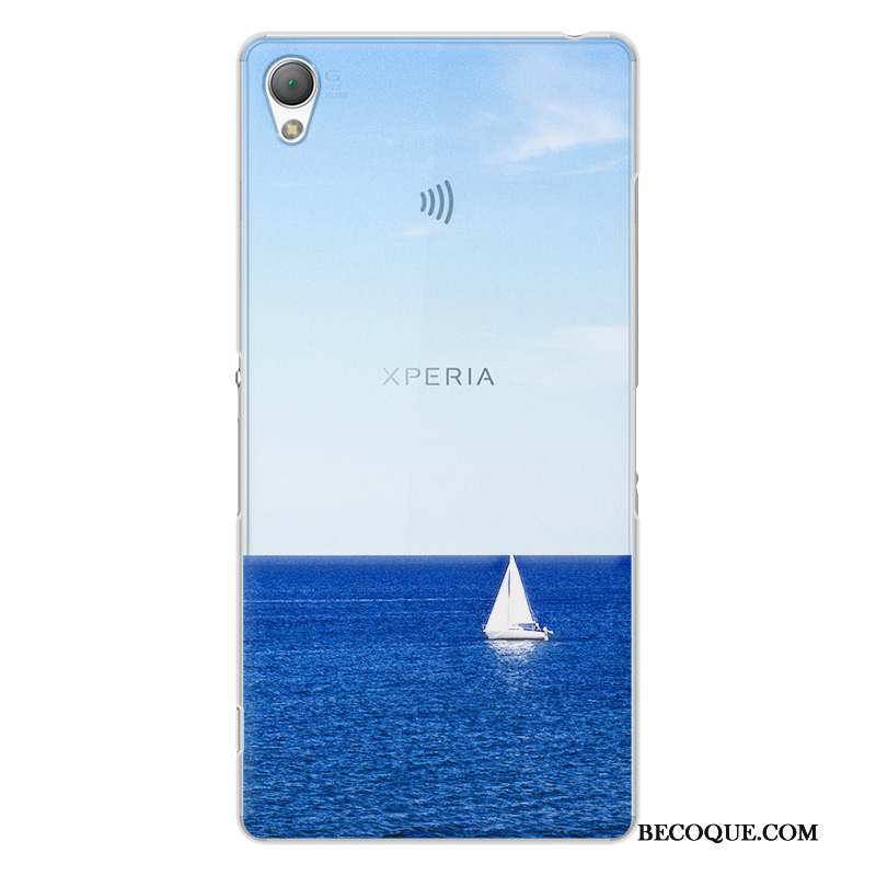 Sony Xperia Z3 Protection Coque Créatif Dessin Animé Transparent Mince