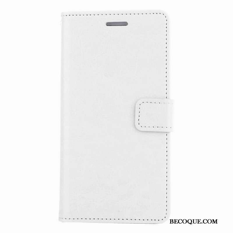 Sony Xperia Z3 Étui En Cuir Protection Blanc Housse Coque Téléphone Portable