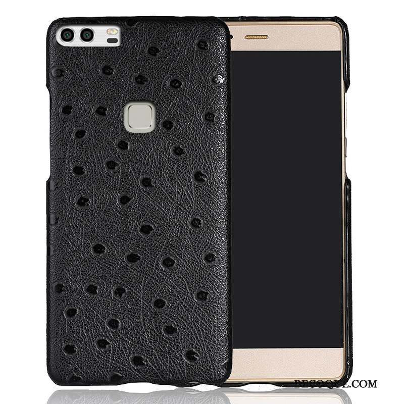 Sony Xperia Z5 Compact Bleu Incassable Cuir Véritable Protection Étui Coque De Téléphone
