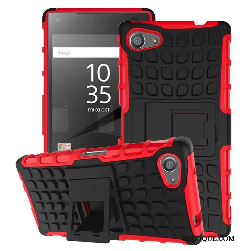 Sony Xperia Z5 Compact Coque De Téléphone Support Vert Fluide Doux Incassable Tout Compris