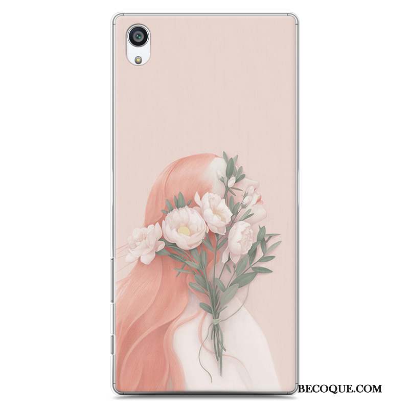 Sony Xperia Z5 Coque Peinture Rouge De Téléphone Étui Protection