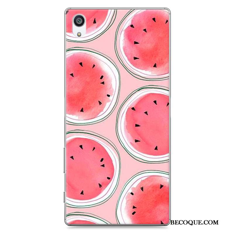 Sony Xperia Z5 Dessin Animé Étui Protection Difficile Peinture Coque