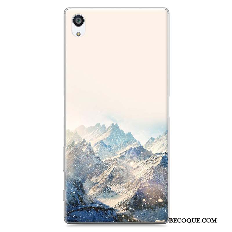 Sony Xperia Z5 Difficile Dessin Animé Bleu Coque Étui De Téléphone