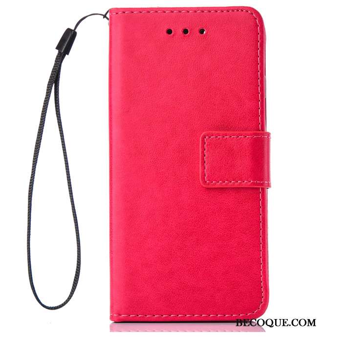 Sony Xperia Z5 Incassable Étui En Cuir Rose Clamshell Protection Coque De Téléphone