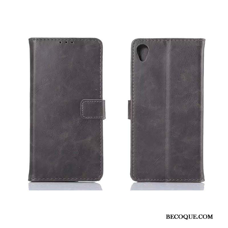 Sony Xperia Z5 Téléphone Portable Étui Coque De Téléphone Étui En Cuir Protection