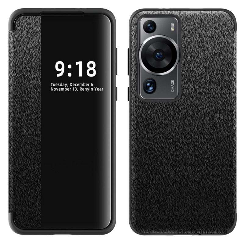 View Cover Huawei P60 Pro Simili Cuir