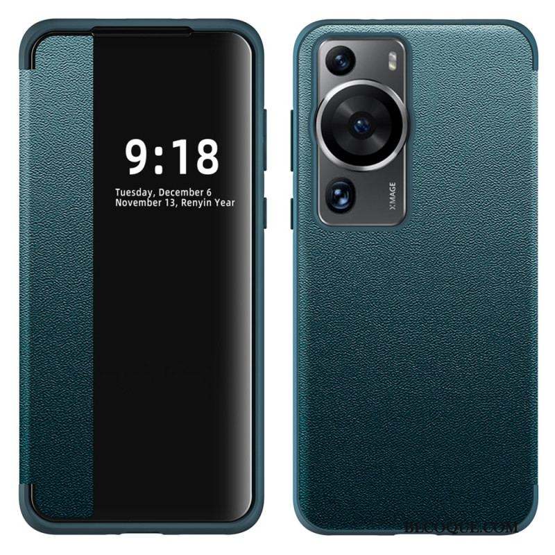 View Cover Huawei P60 Pro Simili Cuir