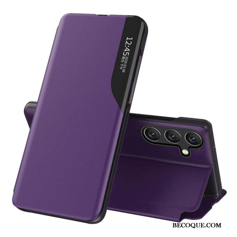 View Cover Samsung Galaxy A54 5G Simili Cuir