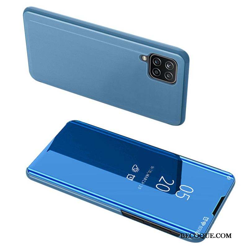 View Cover Samsung Galaxy M32 Miroir et Simili Cuir