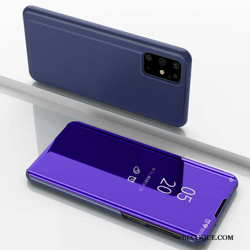View Cover Samsung Galaxy S20 Plus / S20 Plus 5G Miroir et Simili Cuir