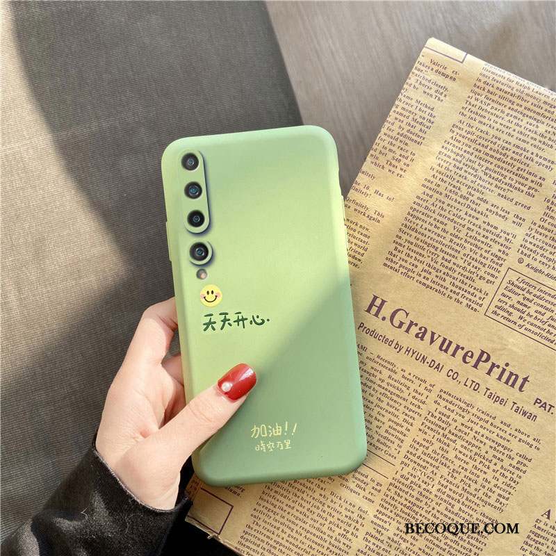 Xiaomi Mi 10 Coque Petit Silicone Protection Incassable Étui Légères