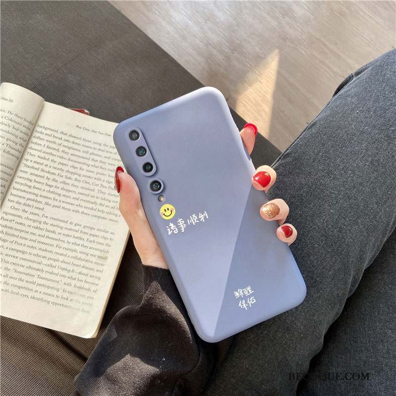 Xiaomi Mi 10 Coque Petit Silicone Protection Incassable Étui Légères