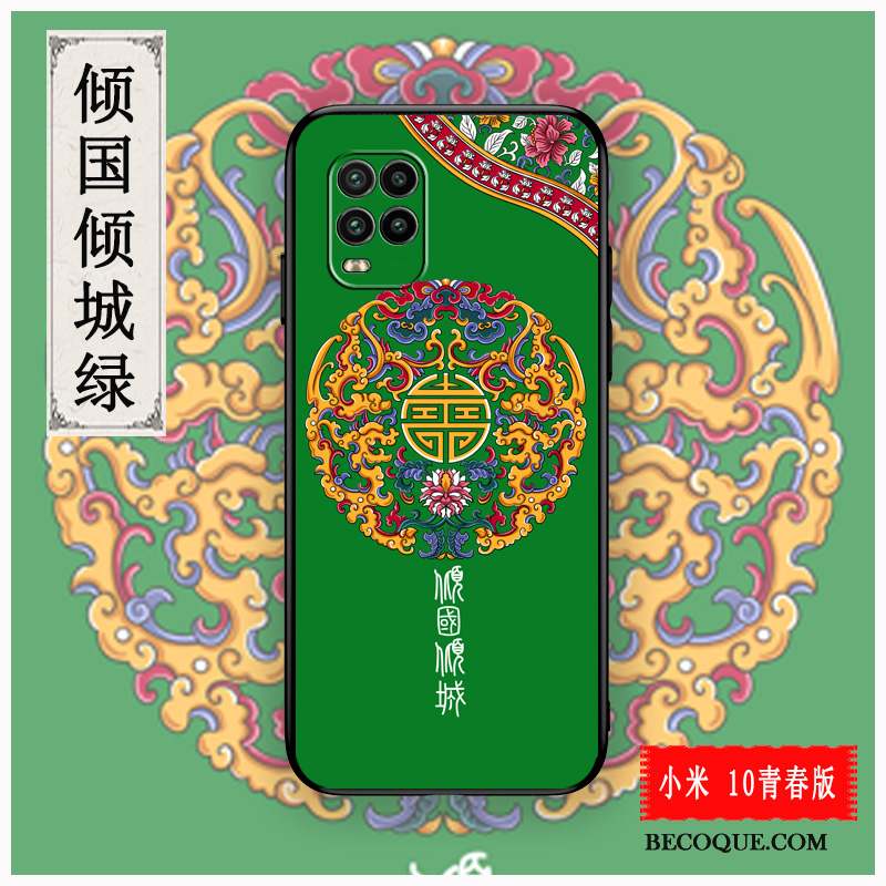 Xiaomi Mi 10 Lite Coque Fluide Doux Nouveau Protection Petit Personnalisé Personnalité