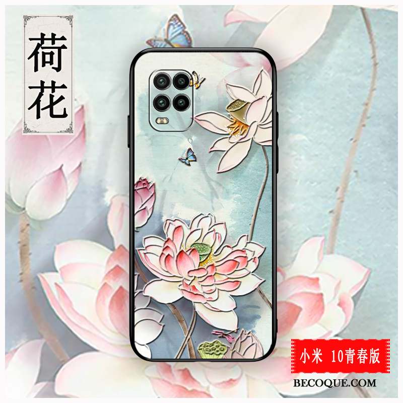 Xiaomi Mi 10 Lite Coque Fluide Doux Nouveau Protection Petit Personnalisé Personnalité