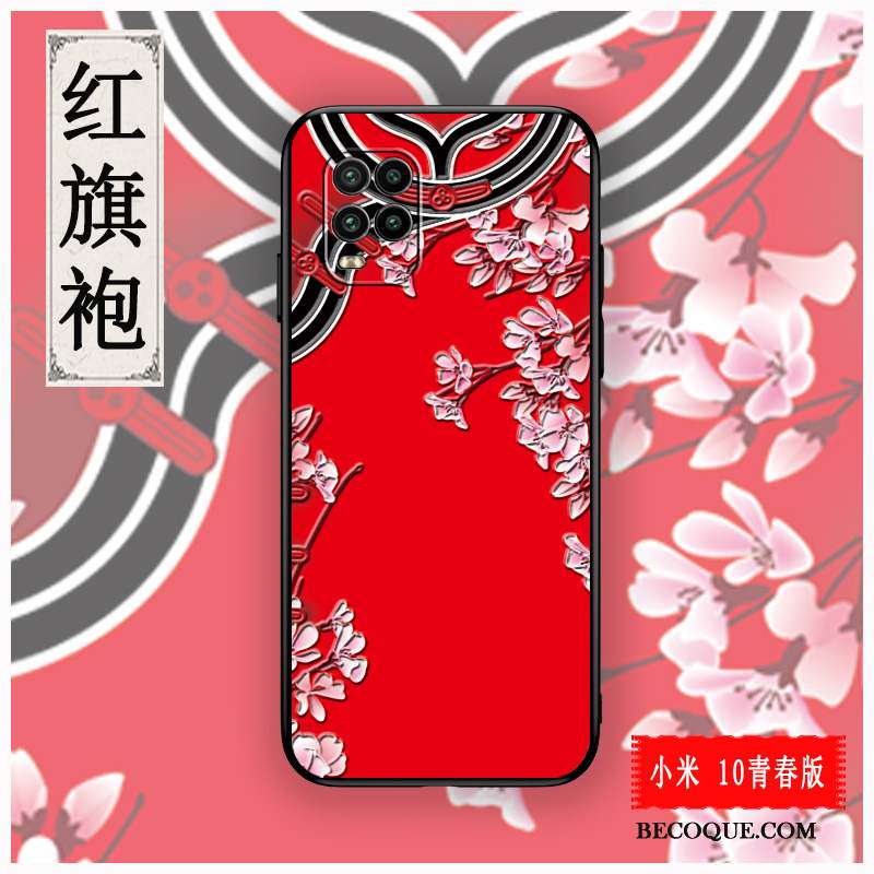 Xiaomi Mi 10 Lite Coque Fluide Doux Nouveau Protection Petit Personnalisé Personnalité