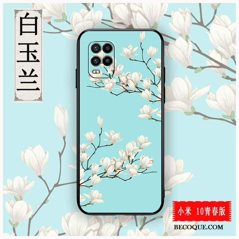 Xiaomi Mi 10 Lite Coque Fluide Doux Nouveau Protection Petit Personnalisé Personnalité