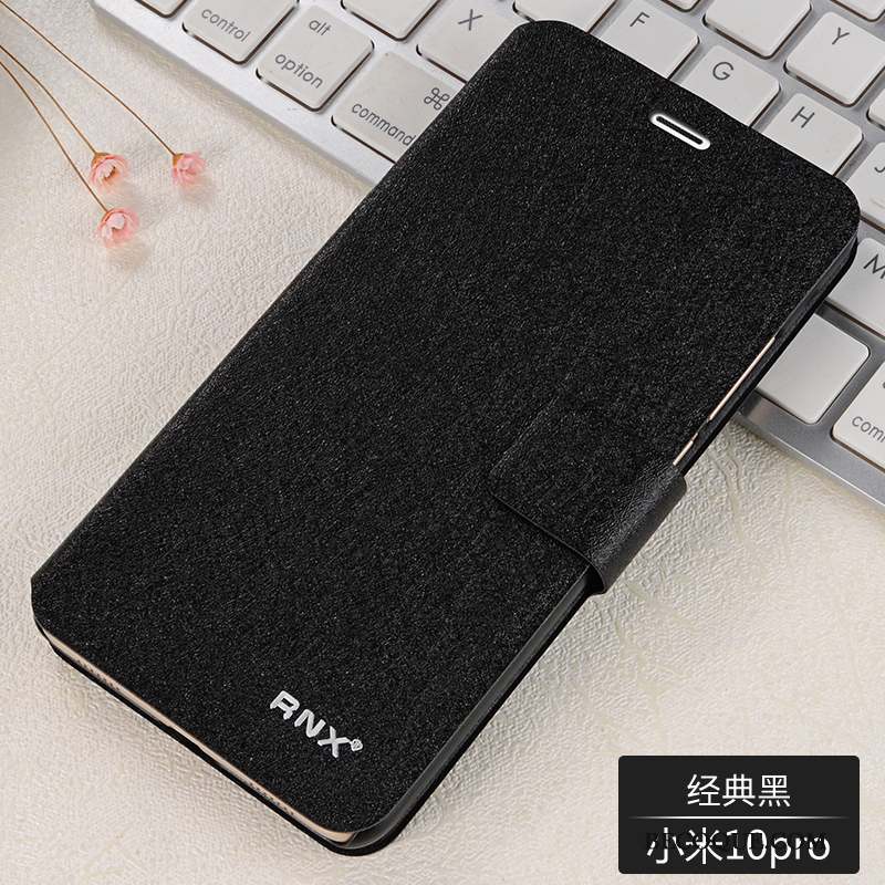 Xiaomi Mi 10 Pro Coque De Téléphone Clamshell Protection Étui En Cuir Incassable Tout Compris