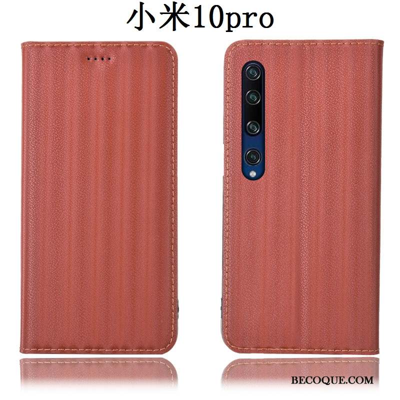 Xiaomi Mi 10 Pro Coque Tout Compris Étui Incassable Protection Étui En Cuir Dégradé