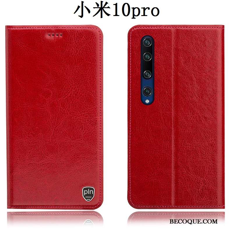 Xiaomi Mi 10 Pro Modèle Fleurie Étui En Cuir Jeunesse Protection Petit Coque De Téléphone